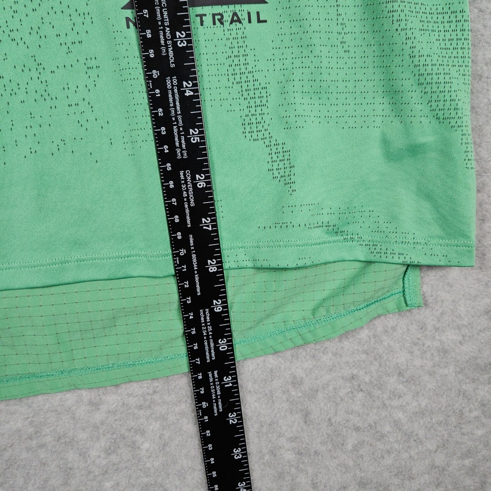 Nike (Men's XL) Green Trail Dri-Fit Rise 365 Running Shirt Performance Athletic - Picture 8 of 8